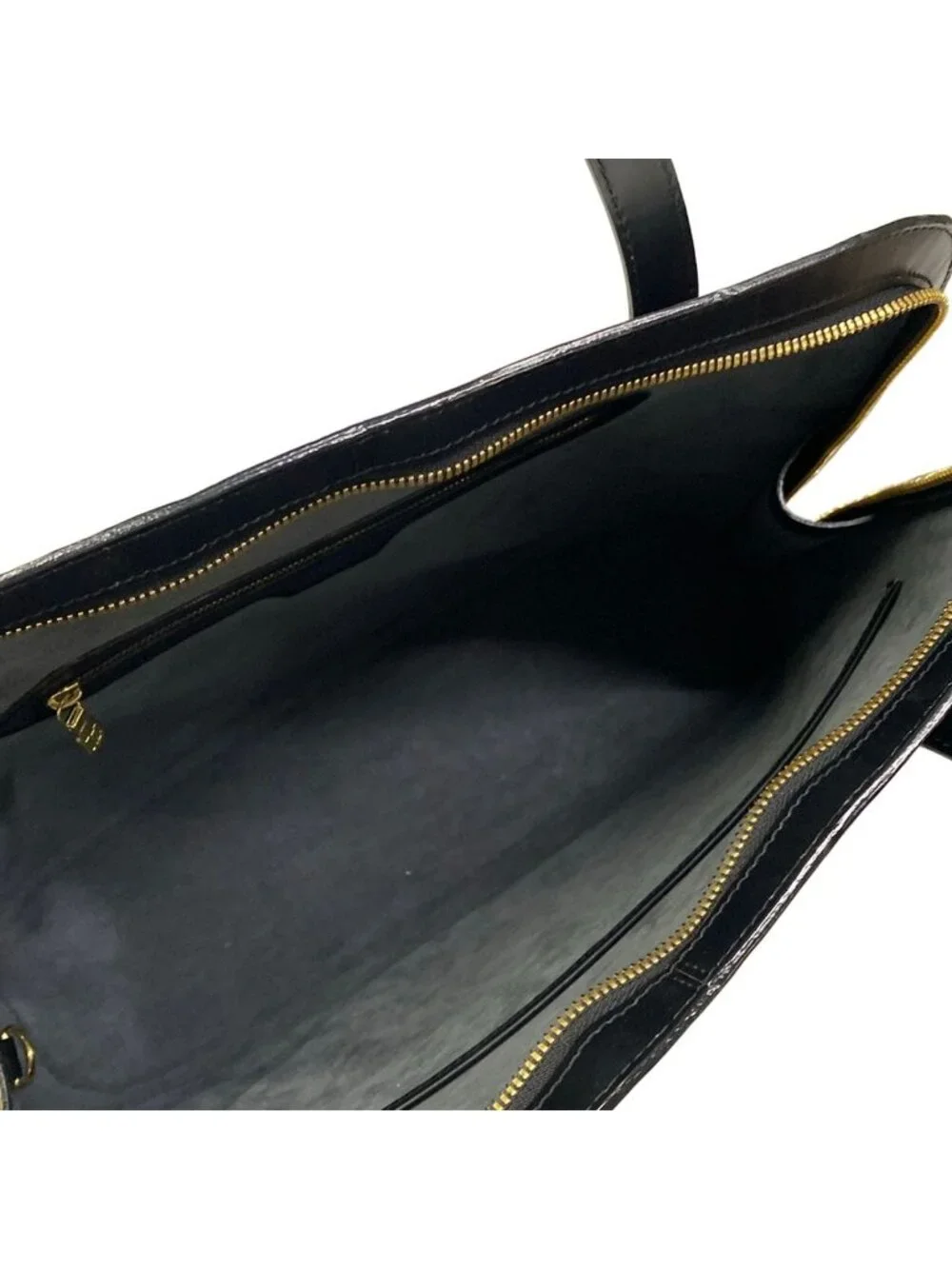 Louis Vuitton Shoulder Bag Epi Lussac Noir Leather